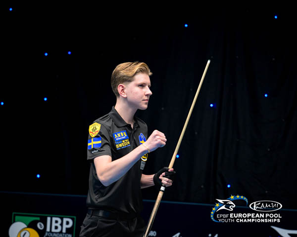 10-Ball Glory For Fermany, Slovakia & Sweden - 第1張圖 2026 EC Youth_10 ball - U19_Gold Walter Laikre