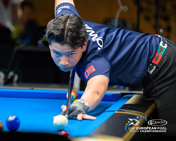 8-Ball And Teams Continue Through Friday - 第3張圖 2026 EC Youth_8 ball - U17_Magnus Maprang Dahlø (NOR)