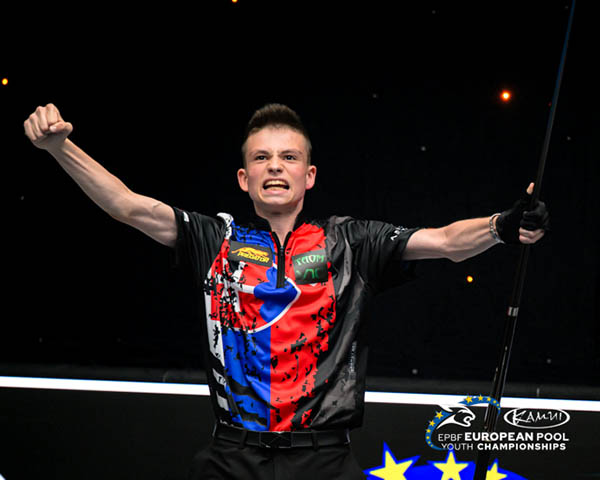 8-Ball Glory For France, Slovakia & Norway - 第3張圖 2026 EC Youth_8 ball - U17_Mark Szabo (SVK)