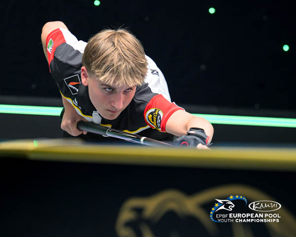 Youth ECs Set For Final Day Medal Bonanza - 第1張圖 2026 EC Youth_9 ball - U19_Valentin Schmitz