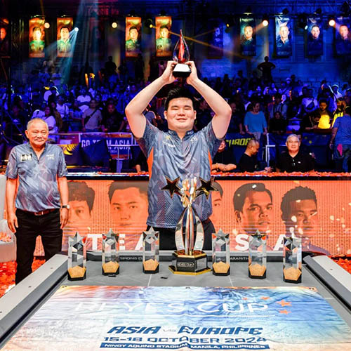 Aloysius Yapp Crowned World NO. 1 After Season For The Ages - 第2張圖 2024 Reyes Cup - MVP _Aloysius Yapp