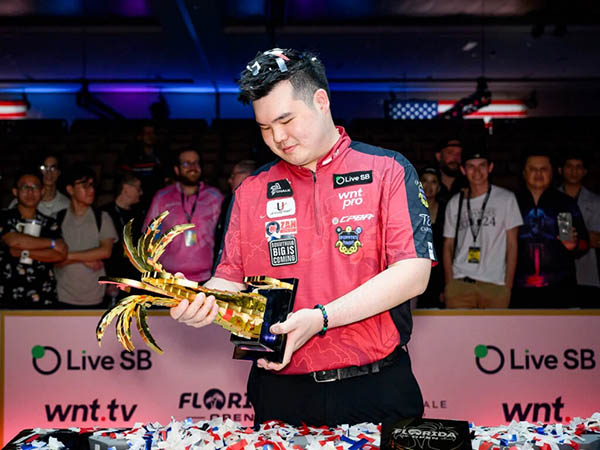 Aloysius Yapp Crowned World NO. 1 After Season For The Ages - 第3張圖 2025 Florida Open - Aloysius Yapp after winning