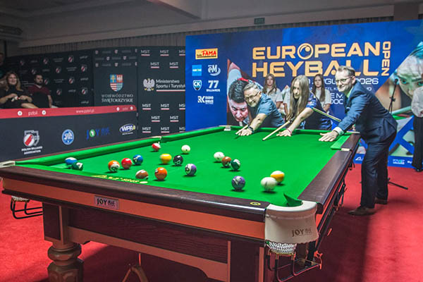 2026 European Heyball Open - opening ceremony