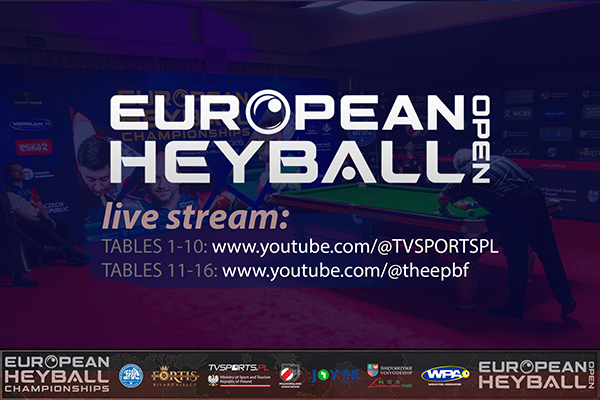 2026 European Heyball Open - opening ceremony