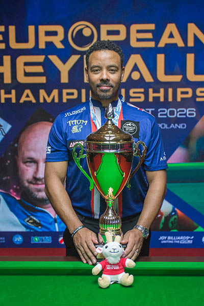 Lee Stephens and Melanie Bakhtaoui-Suessenguth Crowned European Individual Heyball Champions