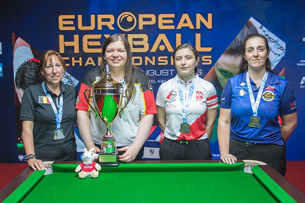 Lee Stephens and Melanie Bakhtaoui-Suessenguth Crowned European Individual Heyball Champions