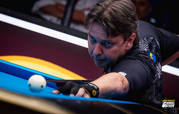 Opening Round Completes At World 10-Ball - 第5張圖 2026 Rome Wheelchair Open- Day 1_Henrik Larsson