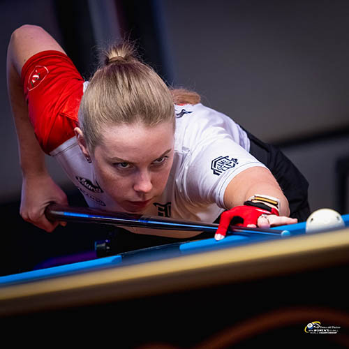 Opening Round Completes At World 10-Ball - 第4張圖 2026 Rome Womens 10-Ball WC - Day 1_Margarita Fefilova