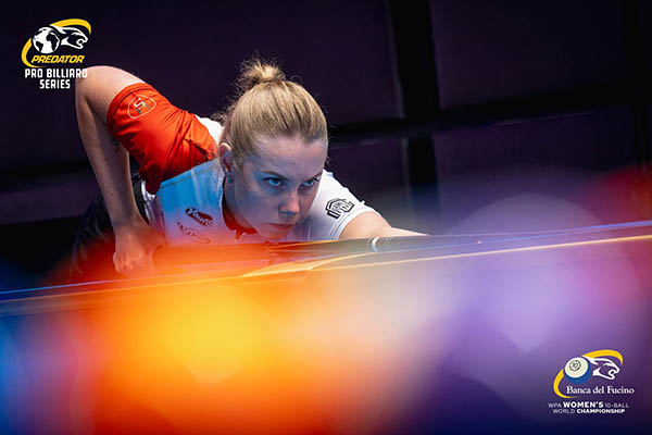 Tkach & Chou Win Women’s Doubles As World 10-Ball Quarters Set