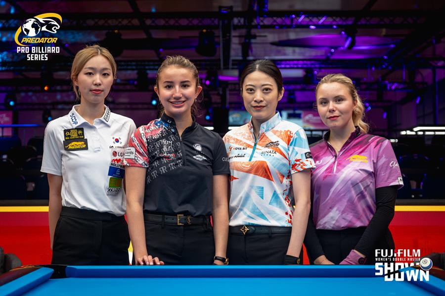Tkach & Chou Win Women’s Doubles As World 10-Ball Quarters Set
